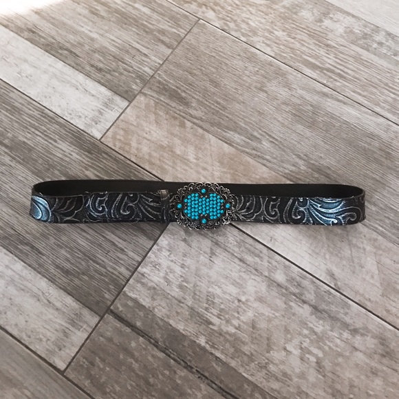 Turquoise and Black Belt - Picture 1 of 4